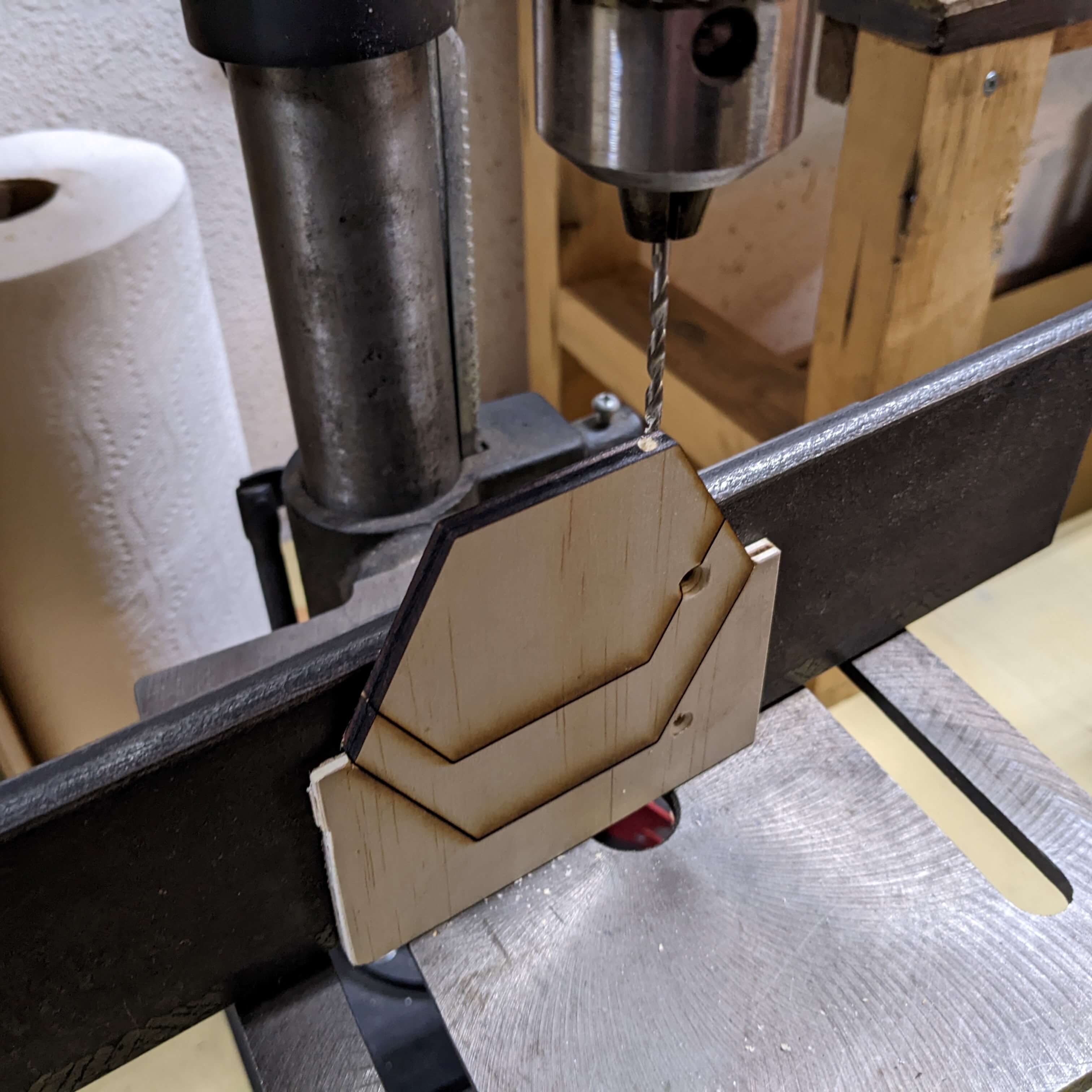Hex drilling jig